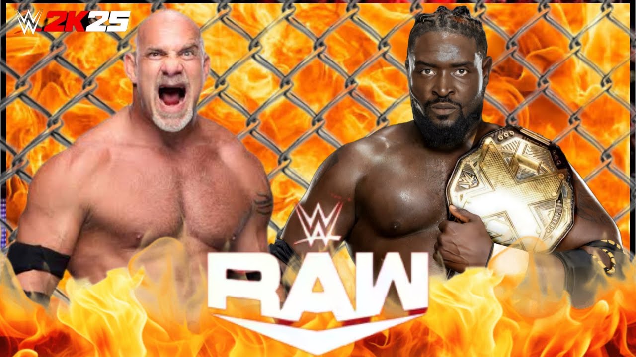 🔥Full Match, GoldBerg Vs Oba Femi Hell in a Cell wwe raw Netflix 18/2/26 Shows HD.