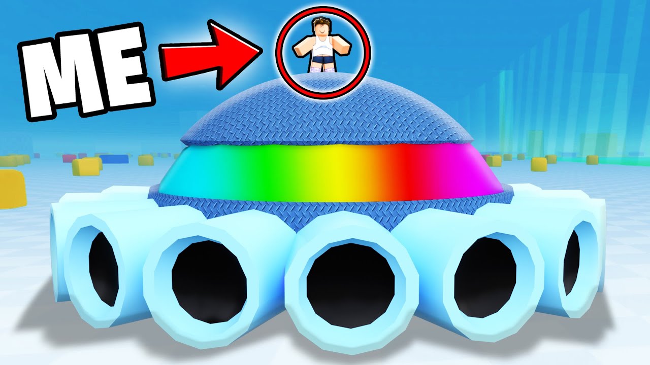 Upgrading The ADMIN TANK in Tank Game!