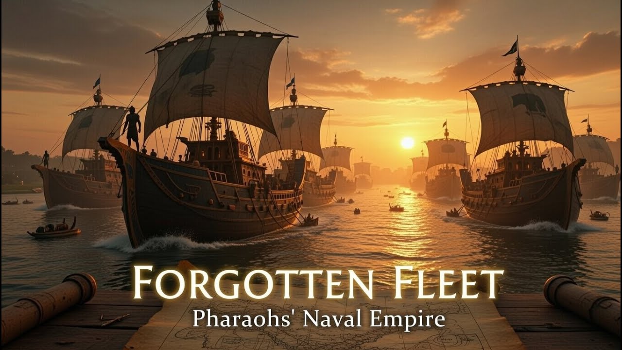 The Pharaoh's Forgotten Fleet: Egypt's Secret Naval Empire That Ruled the Ancient Seas