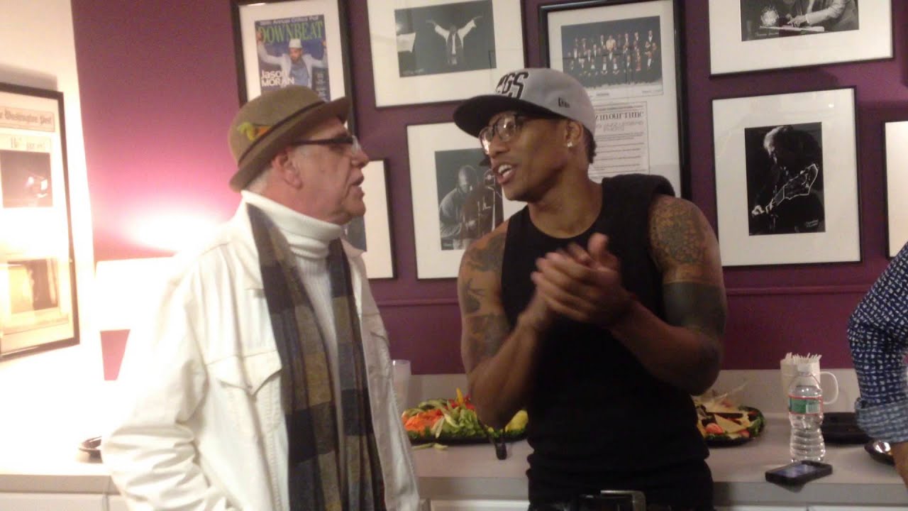 Pedrito & old friend, Ernesto Gatell, sing a rumba. Washington, DC. Nov 1, 2014