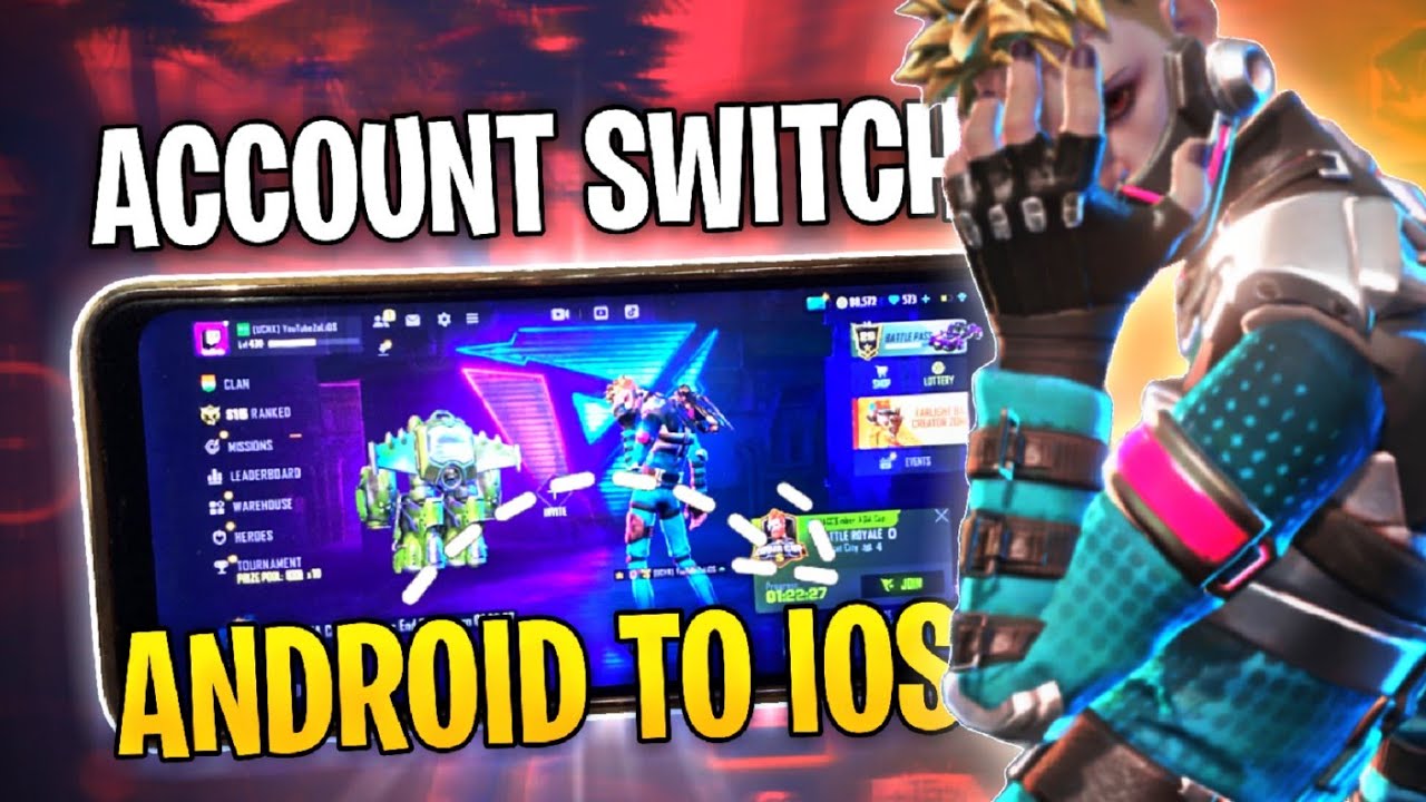 How to Switch Account Android to iOS | Farlight 84