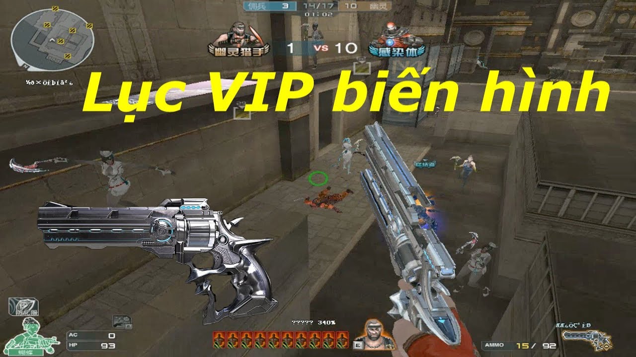 [ Bình Luận CF ] Raging Bull-Gun Knife ( VIP ) - Tiền Zombie v4