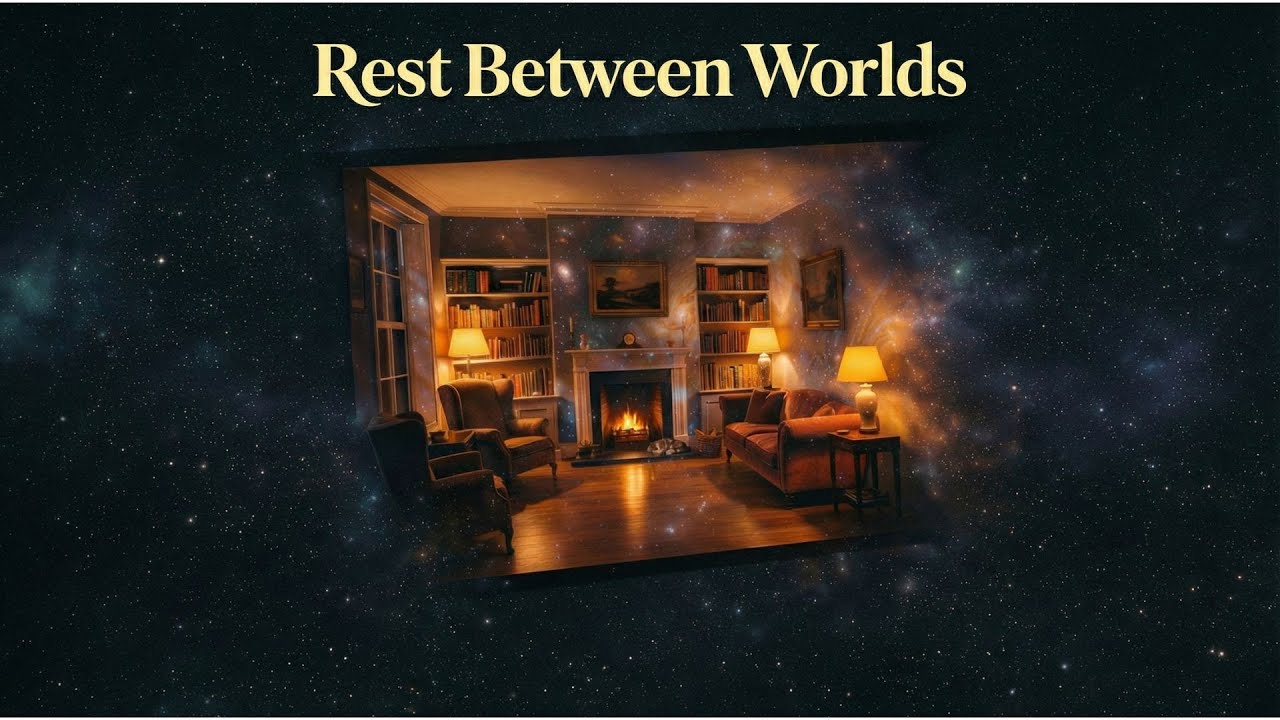 Rest Between Worlds | Amber Ambient Music for Deep Recovery & Sleep