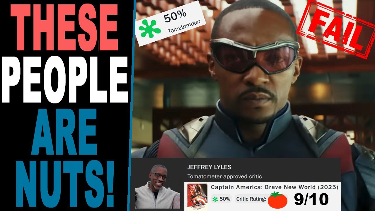 WOKE Rotten Tomatoes Critic Reviews for Captain America: Brave New World are Hilarious!