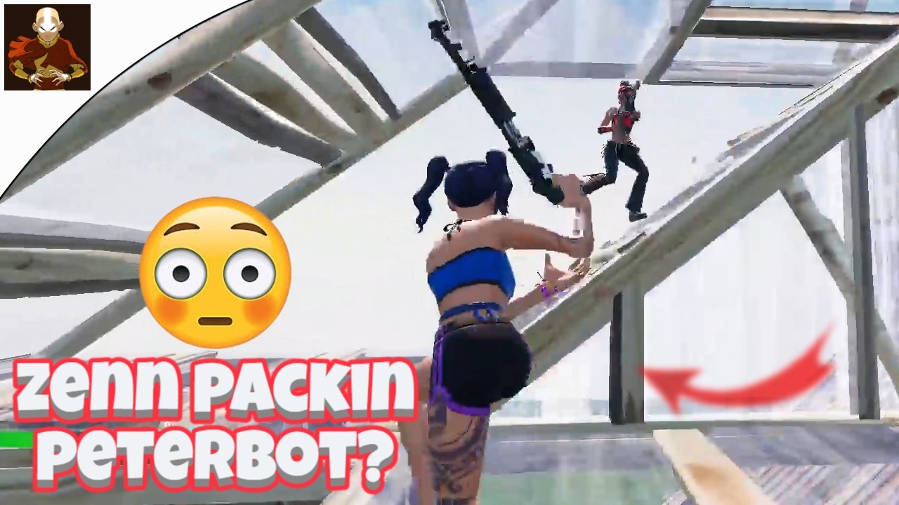 ZENN vs PETERBOT😳 (1v1 BUILDFIGHT) [FORTNITE TOKEN/WAGER]