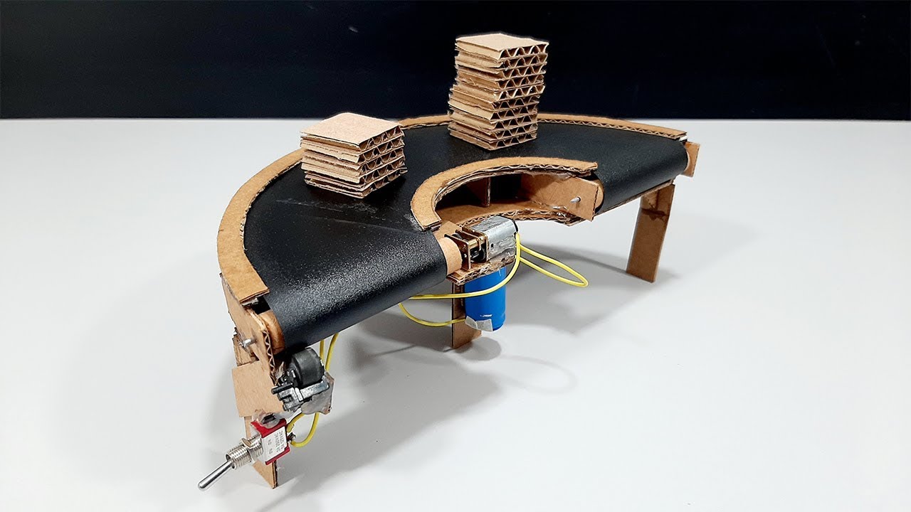 Maqueta | Cinta Transportadora Curvo