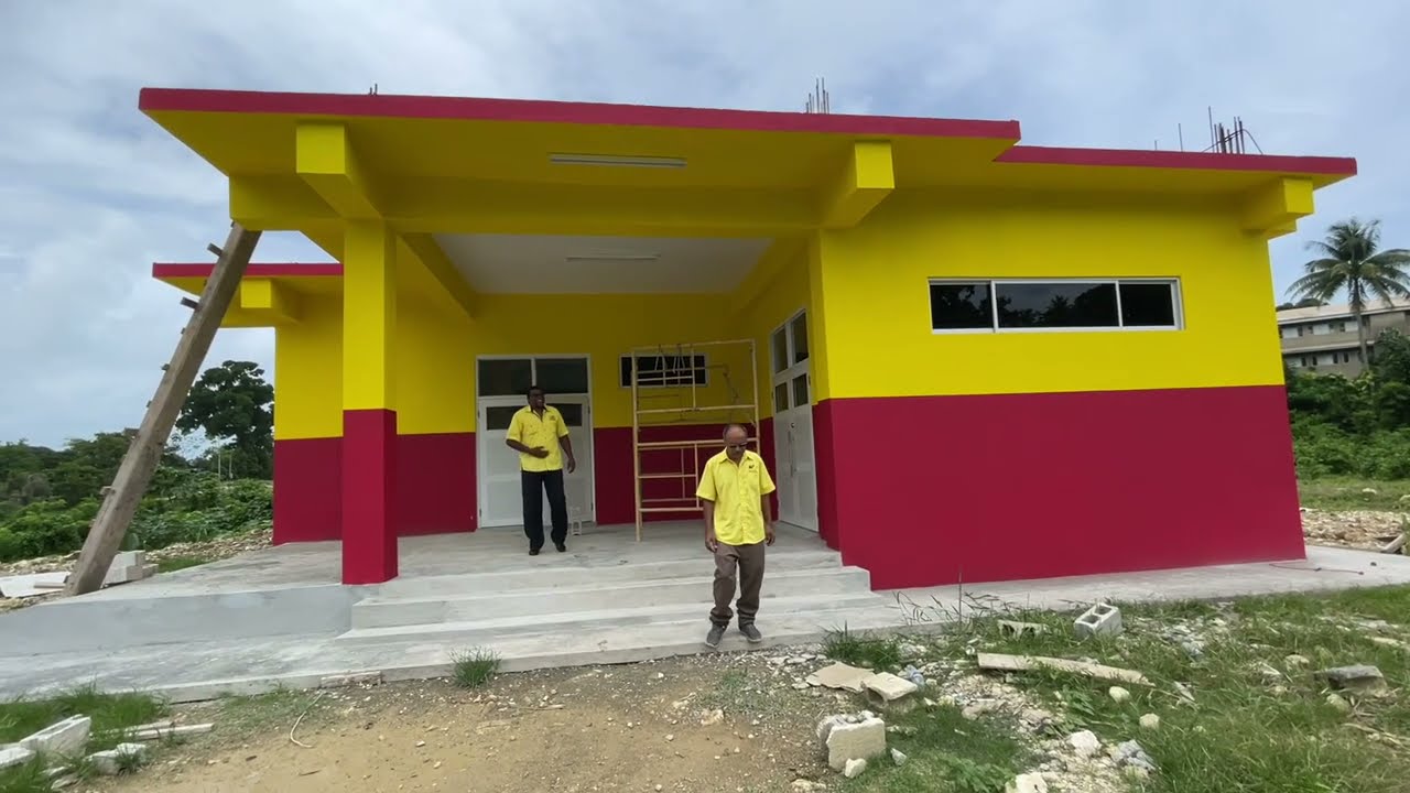 THE NEW SLAUGHTERING HOUSE FACILITY OF COLLEGE OF AGRICULTURE SCIENCE & EDUCATION WITH DR. DESLANDES