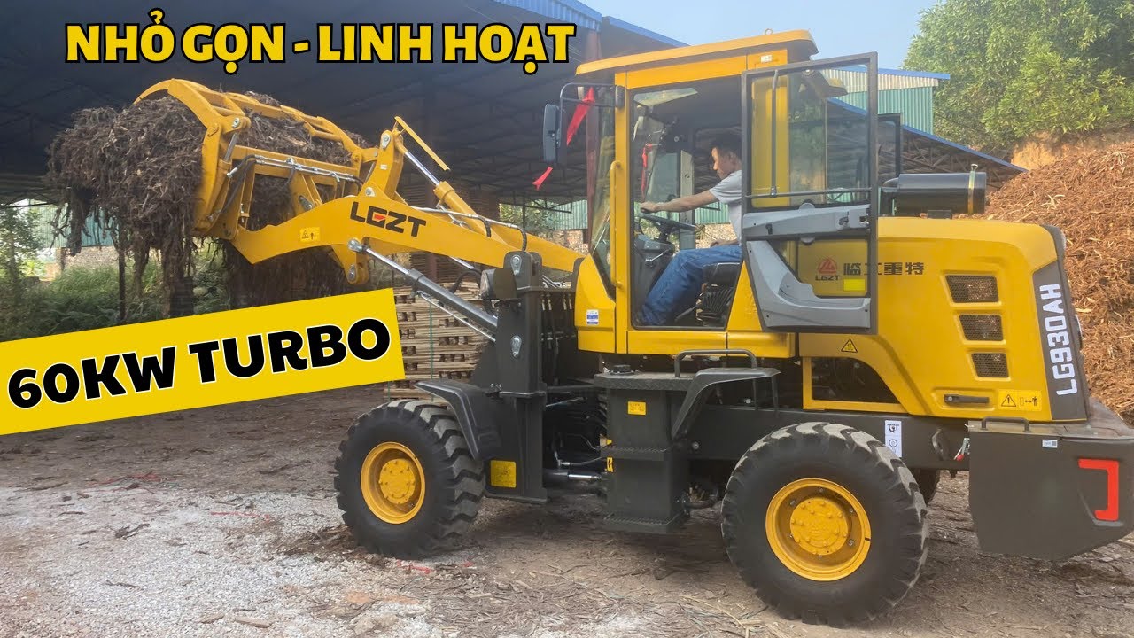 MÁY XÚC LẬT KẸP GỖ NHỎ GỌN LINH HOẠT PHỤC VỤ XƯỞNG SẤY GỖ XẺ | 0989639886