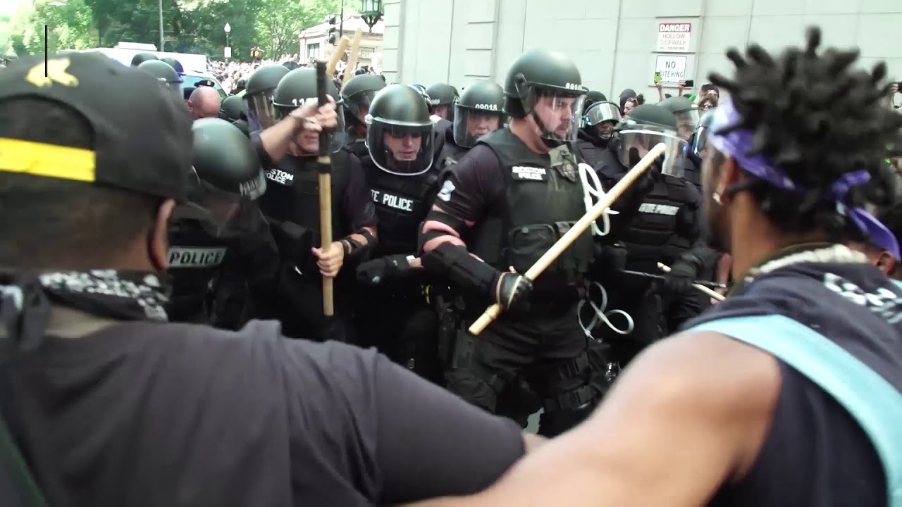 Counterprotesters flood 'free speech' rally in Boston