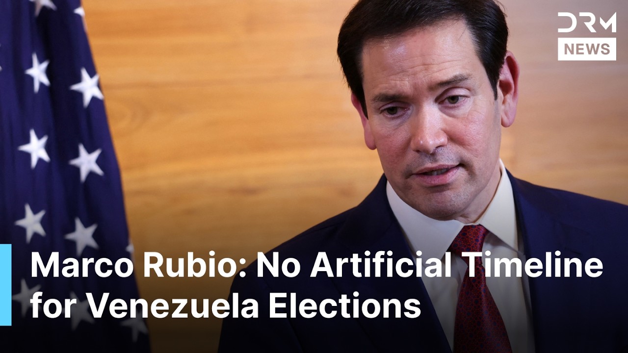 BREAKING: U.S. Secretary Rubio Says Venezuela Needs Free Elections Without Deadline | DRM News |AC14