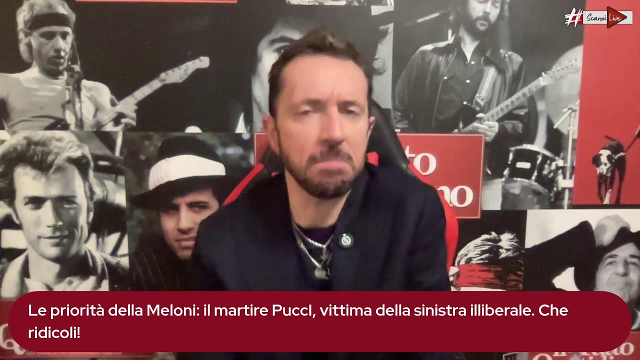 Le priorità della Meloni: il martire PuccI, vittima della sinistra illiberale. Che ridicoli!
