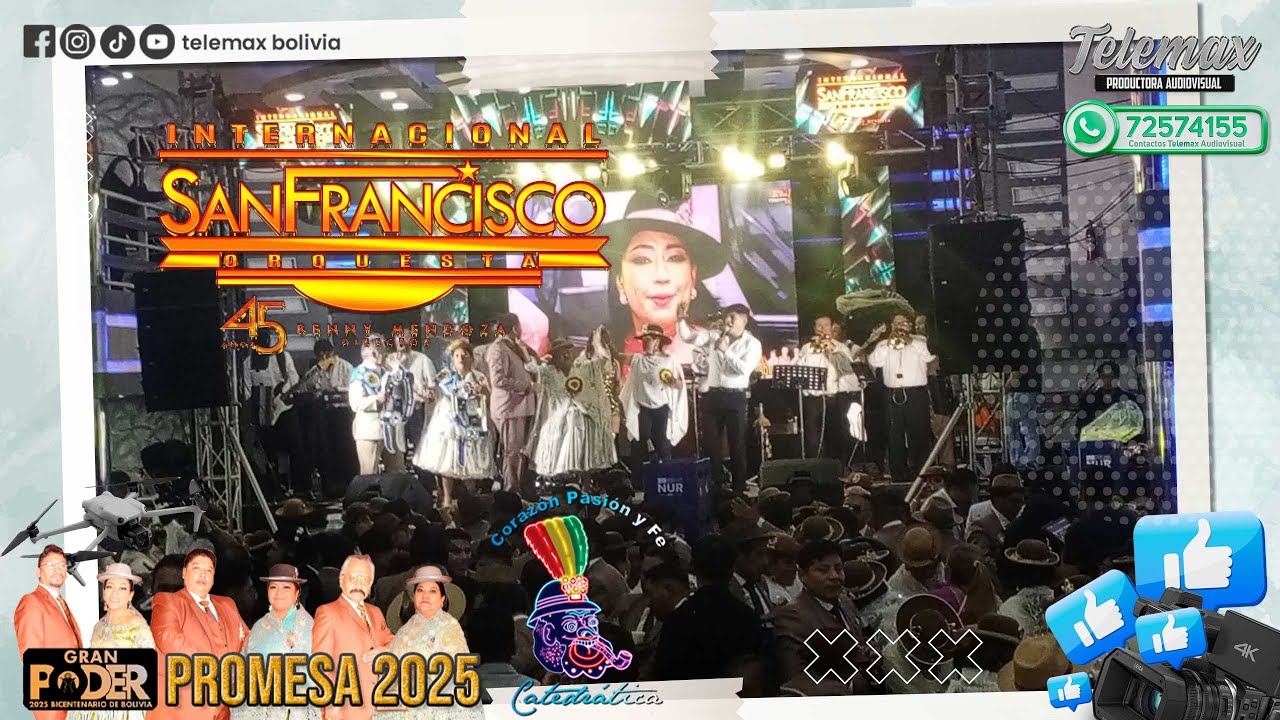 Orquesta San Francisco en vivo - Promesa 2025 Gran Poder Catedr&aacute;ticos del Gran Poder