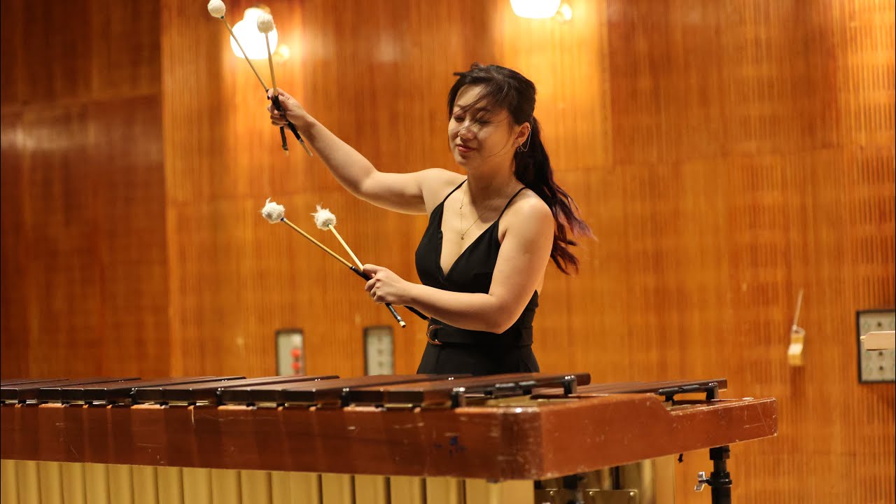 Merlin, II. Time’s Way by Andrew Thomas for Solo marimba