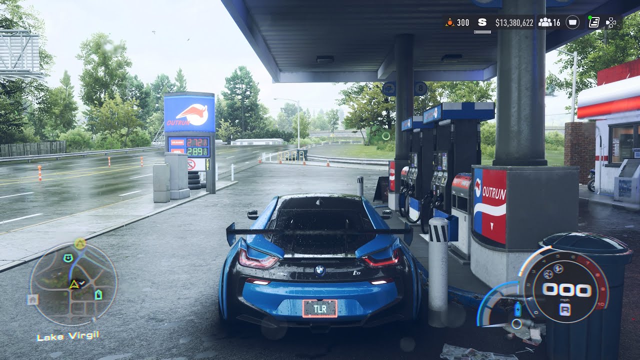 NEED FOR SPEED UNBOUND PS5 629 HORSEPOWER 2018 BMW I8 COUPE RAW GAMEPLAY 