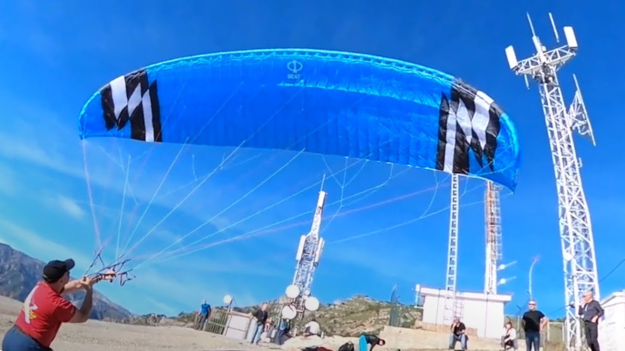 Erster Flug mit PHI Beat Light (Otívar, Spanien)