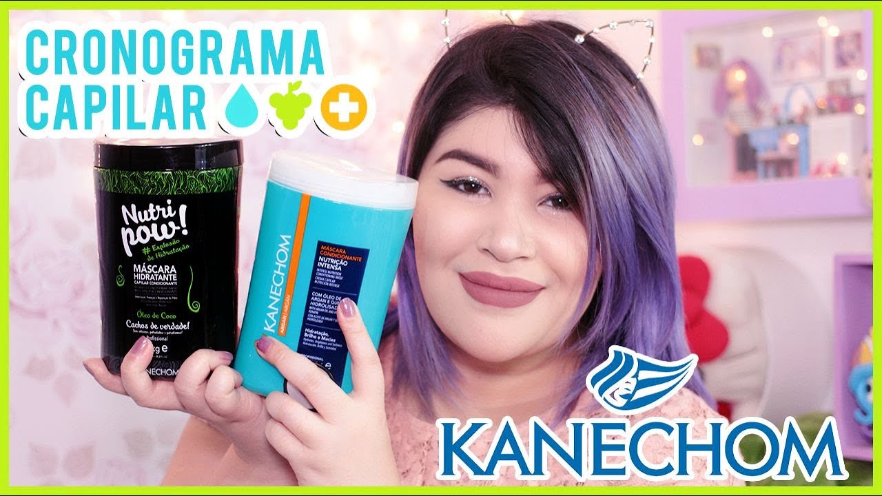 💚 CRONOGRAMA CAPILAR só com máscaras KANECHOM [No/Low Poo] 💚