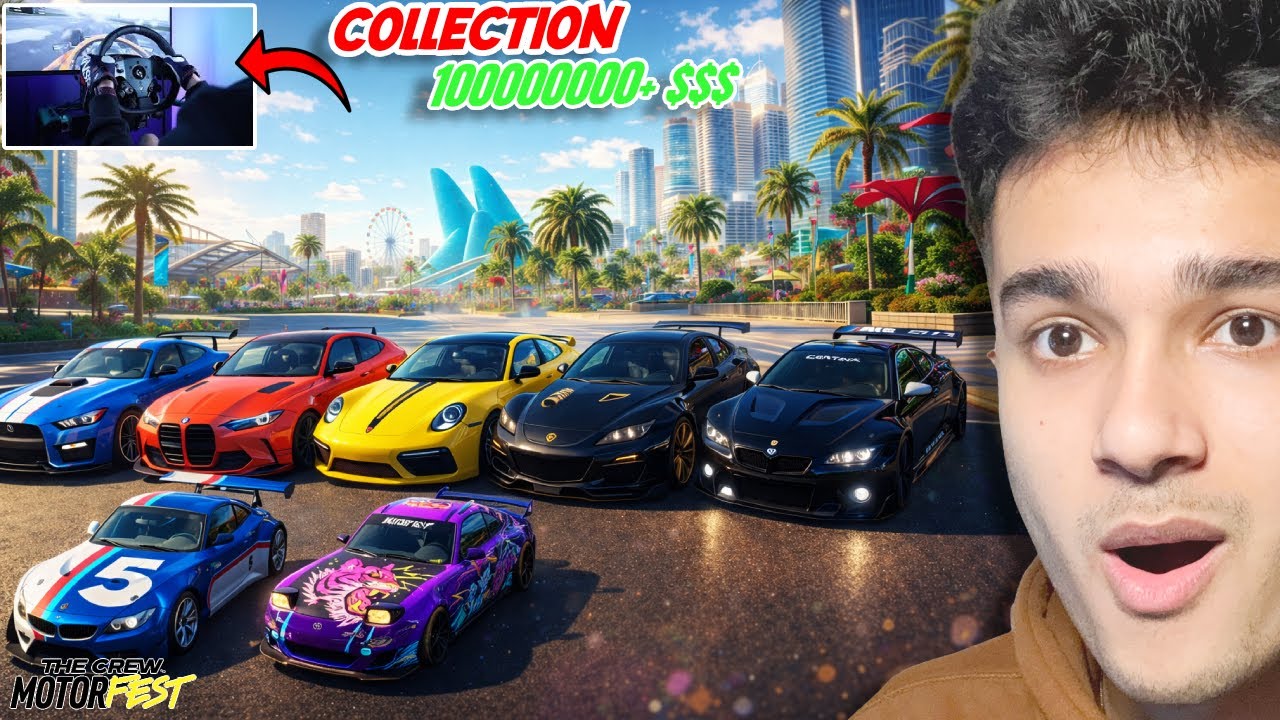 I BOUGHT MILLION DOLLARS OF CARS FOR COLLECTION 🤑💸 | Logitech G29 | Techno Gamerz