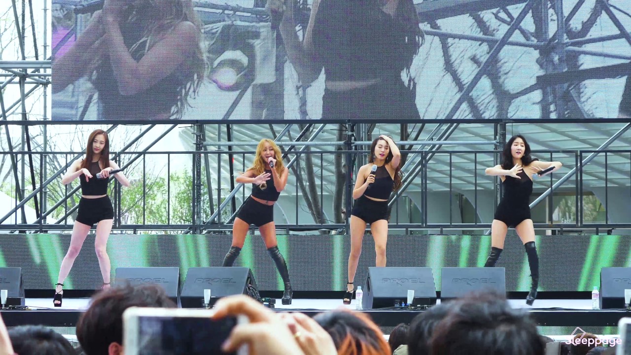 [4K] 170408 SISTAR 씨스타 MABOY 마보이 @ 롯데월드 뮤직페스타 By Sleeppage
