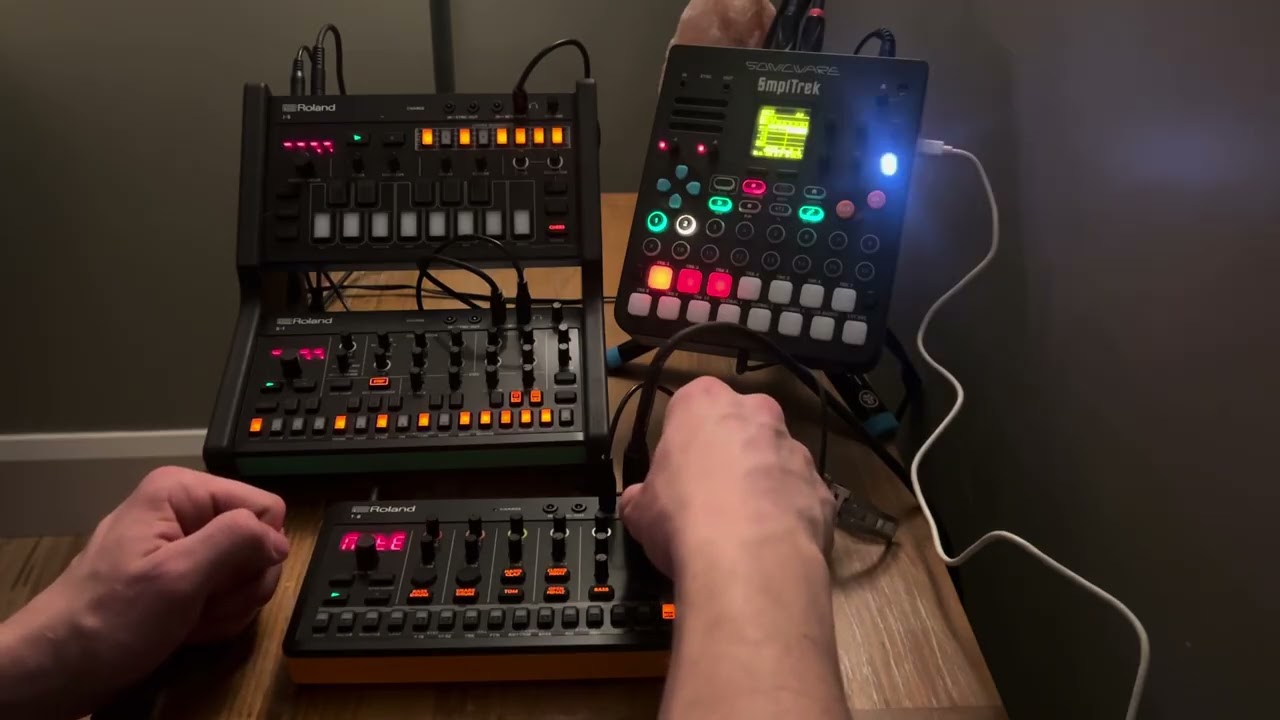Making Bleep Bloops- Jamuary #7 (Roland T8, S1, J6 jam)