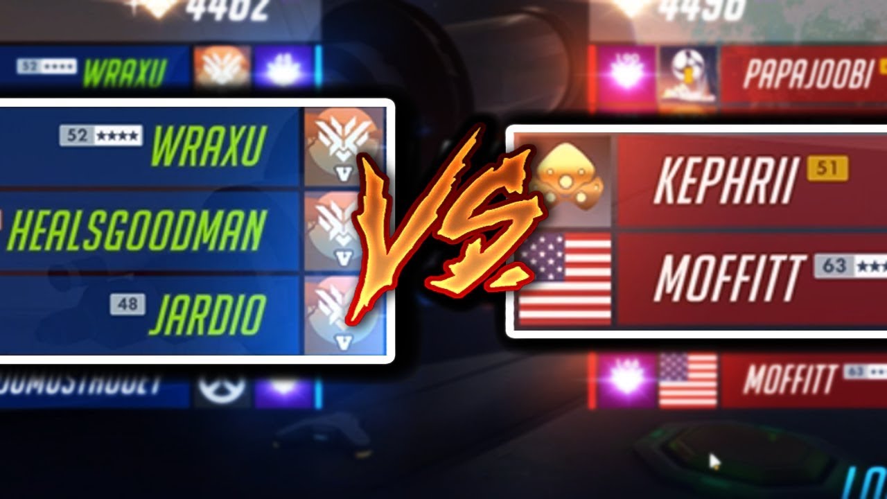 JARDIO MEI + WRAXU ROADHOG + VALE VS KEPHRII INSANE WIDOW [ OVERWATCH SEASON 6 TOP 500 ]