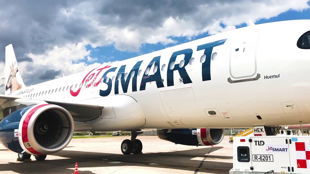 PRIMER AVI&Oacute;N DE JETSMART ARGENTINA | LV-HEK Airbus A320