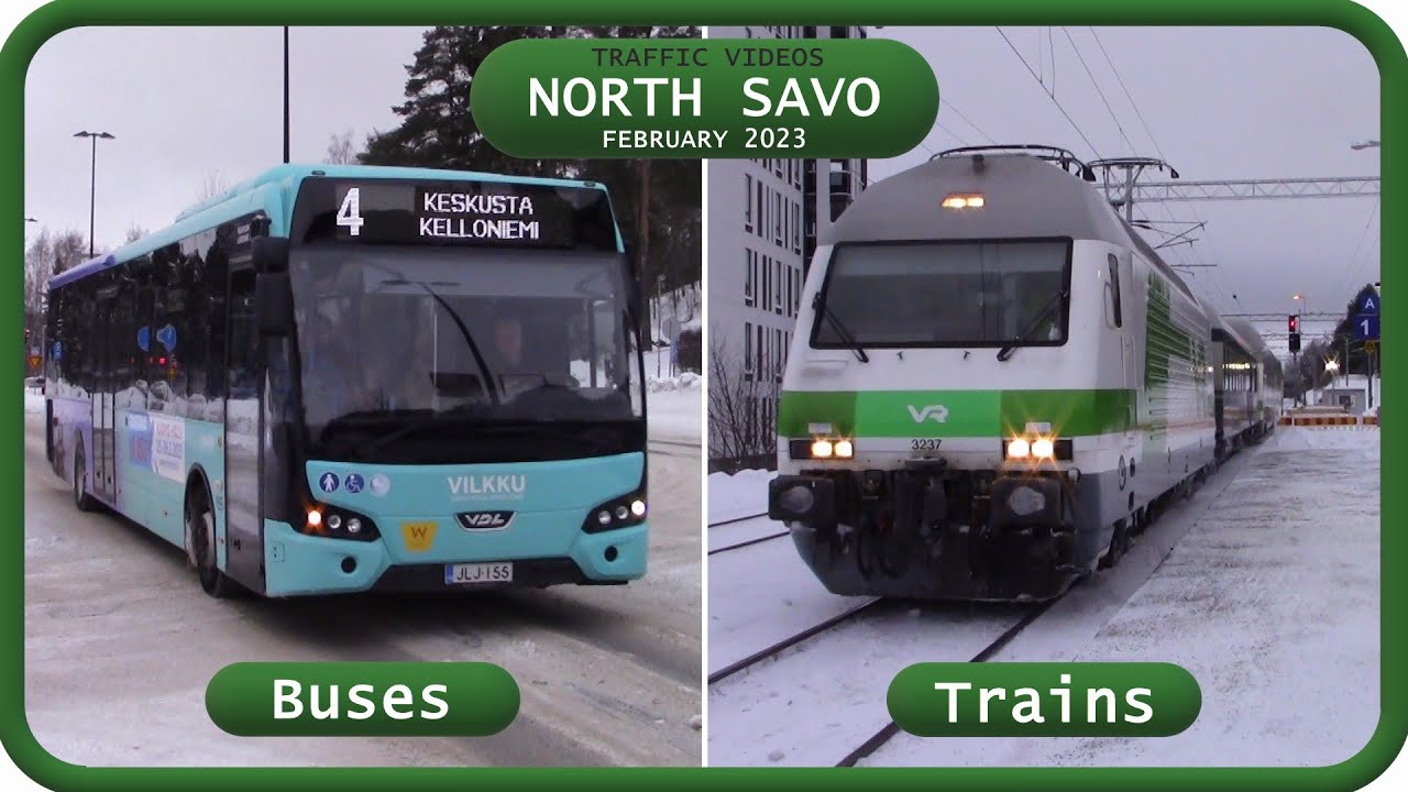 Traffic videos: North Savo February 2023