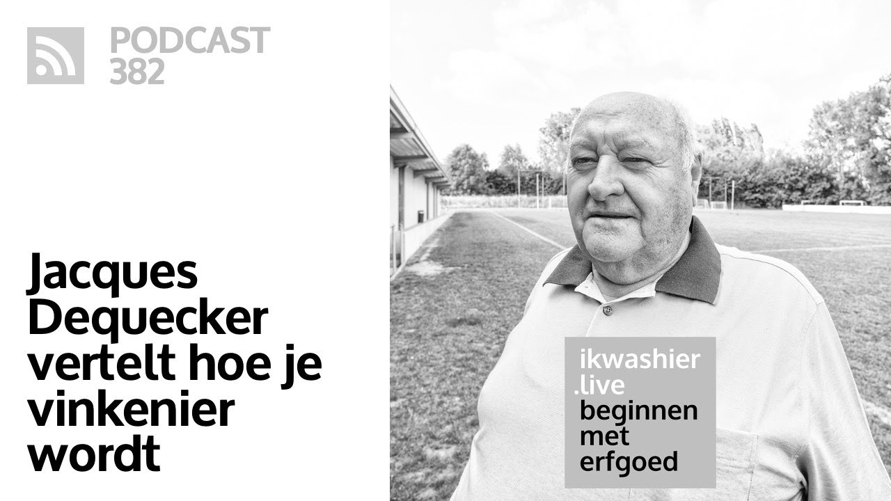Vinken zetten met Jacques Dequecker - Beginnen met erfgoed 382 bij KM De Bergvink, Westouter