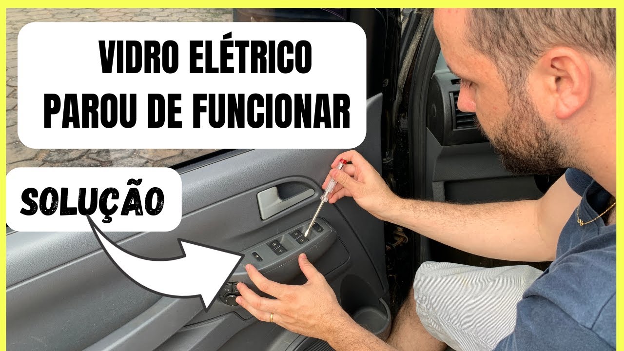 Vidro el&eacute;trico parou de funcionar / BOTAO DO VIDRO ELETRICO FALHANDO