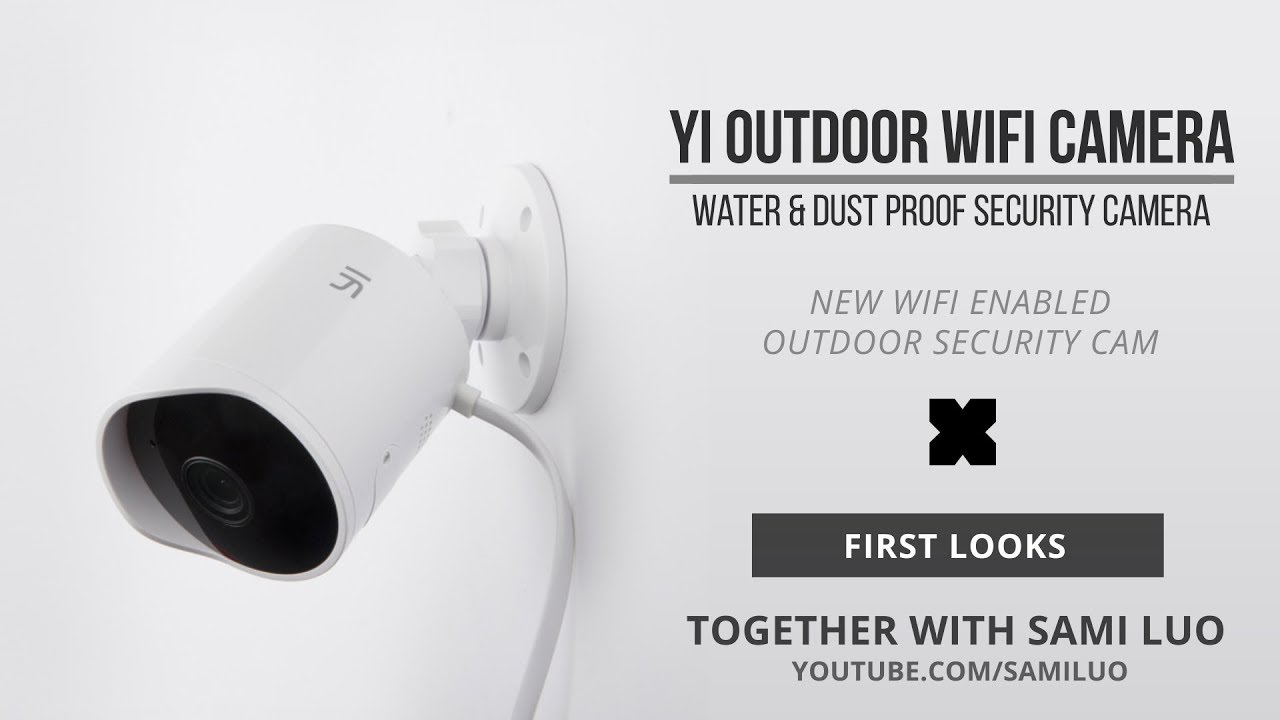Yi Outdoor Wi-Fi Security Camera