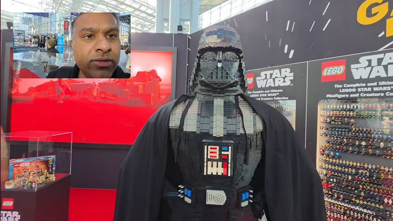 Lego Star Wars Display at NY Toyfair 2026