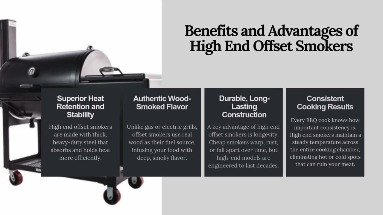 The Ultimate Guide to High End Offset Smokers: What Makes Them Worth It