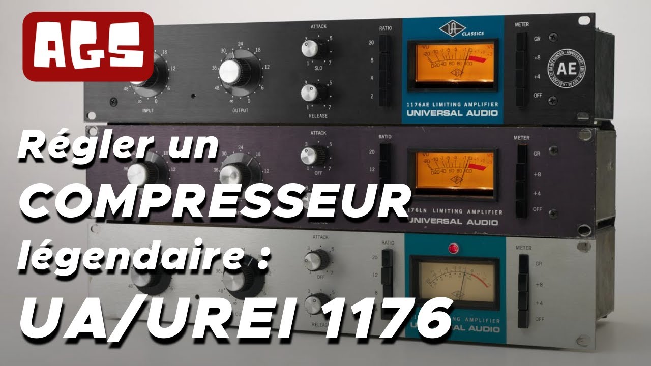 Comment utiliser le compresseur classique - 1176 - en software ou hardware