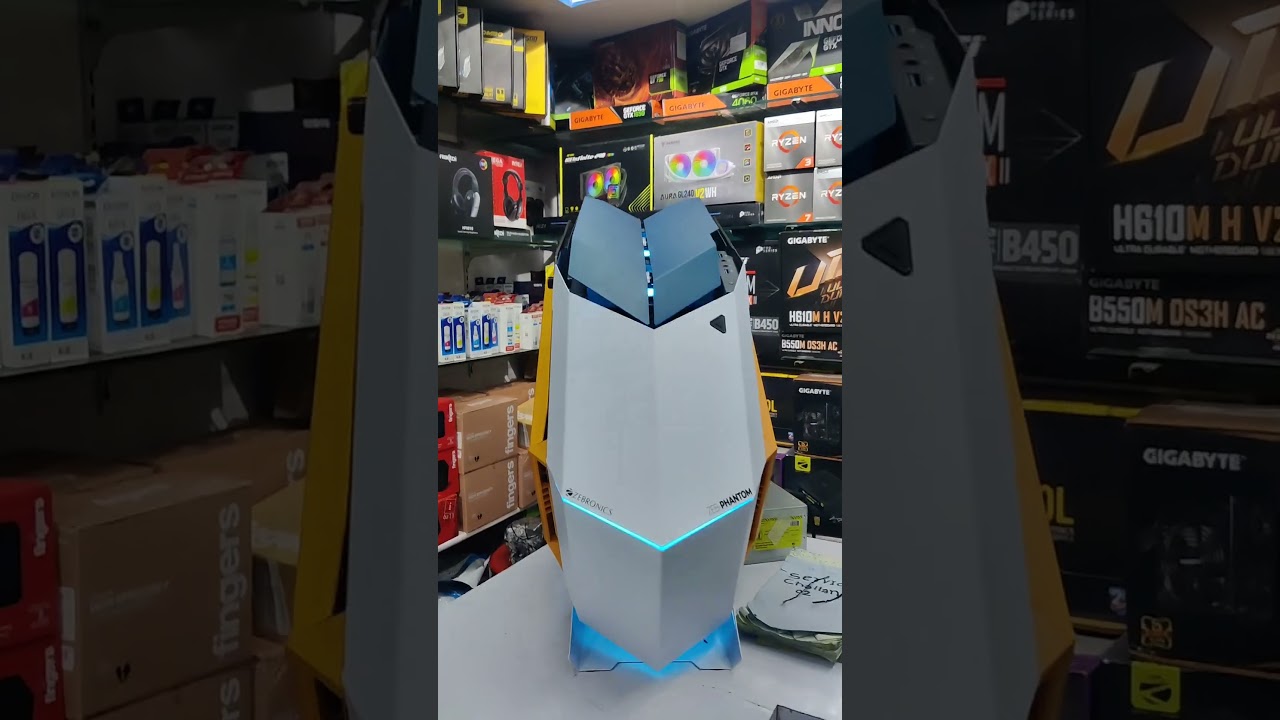 Zebronics Rocket RGB Gaming🙏Cabinet.....!.............#tech #pcbuild #gamingpc #amd #rgb #zebronics