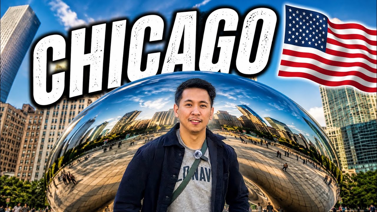 EP# 01 - FIRST TIME IN CHICAGO! | Arrival, Riu Hotel Room Tour and Millennium Park Exploration
