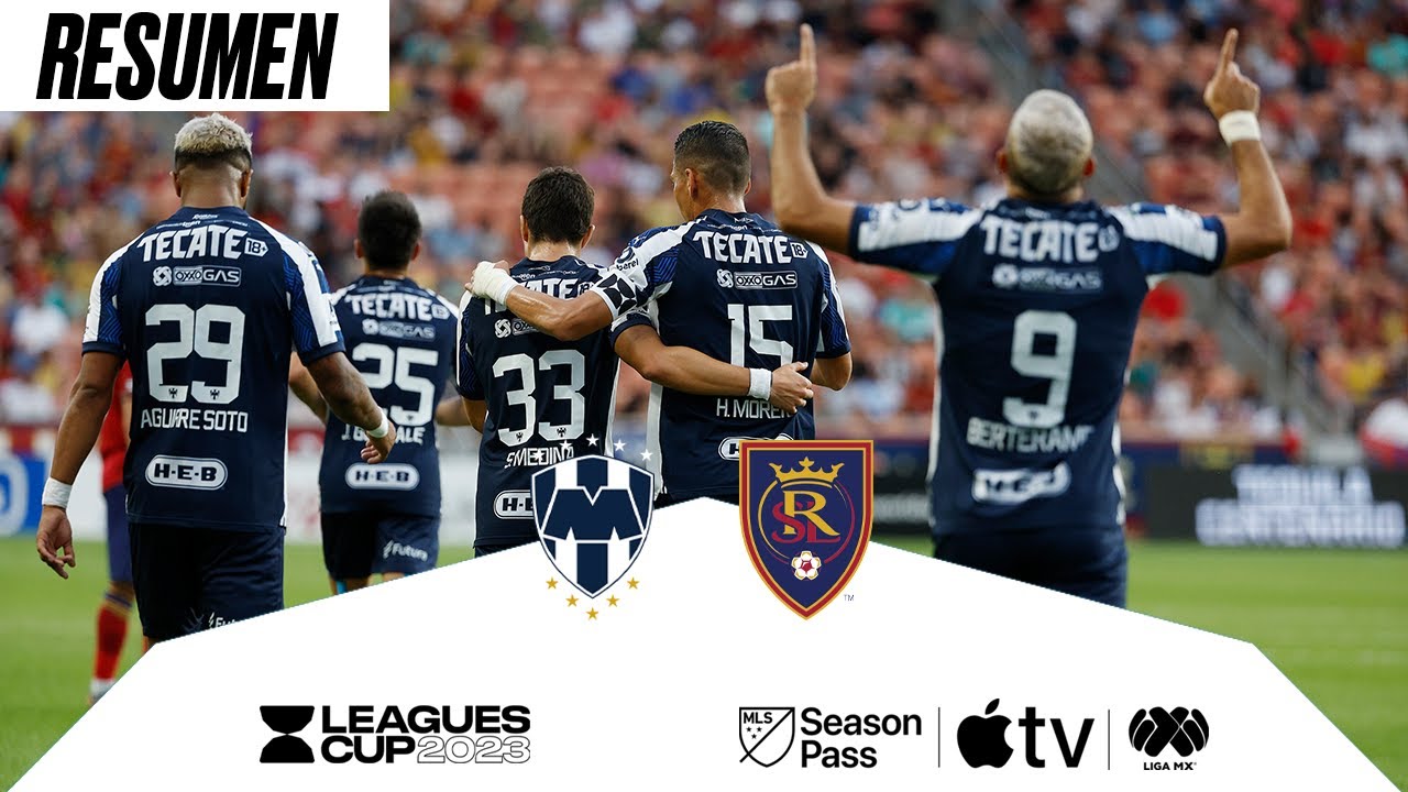 Resumen y Goles | Rayados vs Real Salt Lake | Leagues Cup 2023 | Liga MX