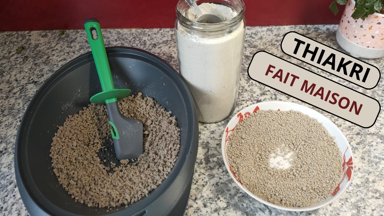 GRAINES de TIAKRY (DÉGUÉ) : regardez comment le Thermomix transforme le façonnage en un jeu d'enfant