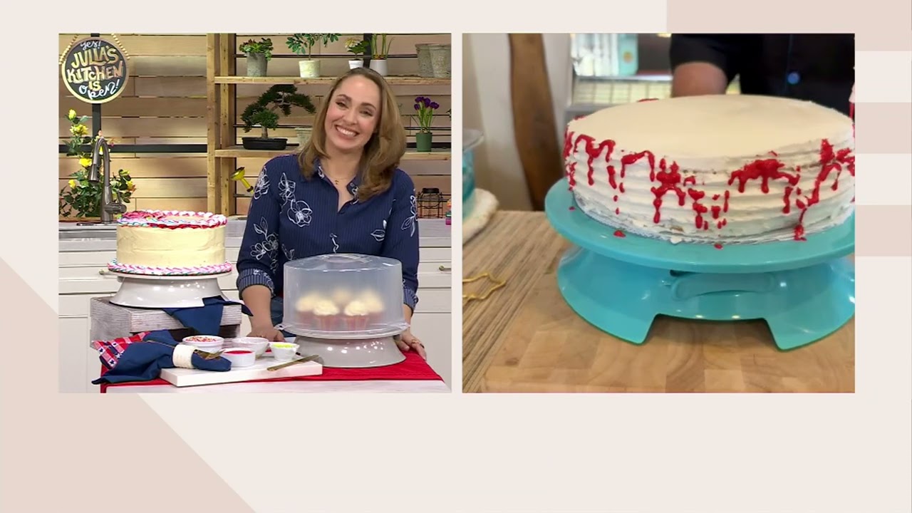 Prepology Rotating Cake Stand W/ Carry Lid on QVC