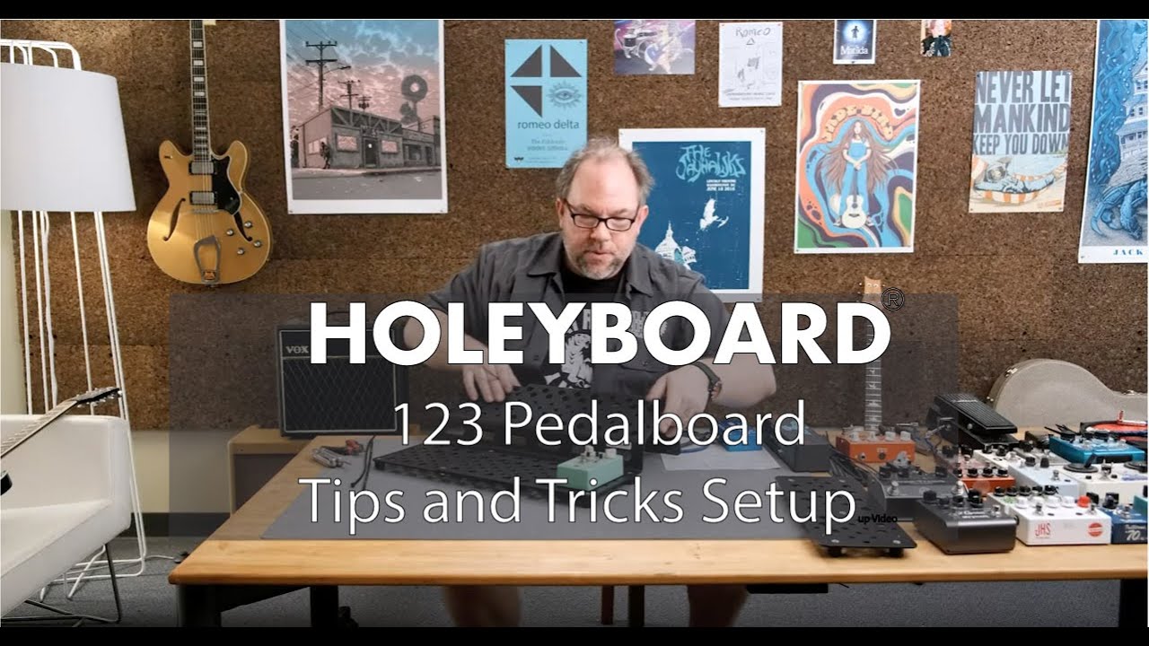 Holeyboard 123 Pedalboard Tips and Tricks for Setup