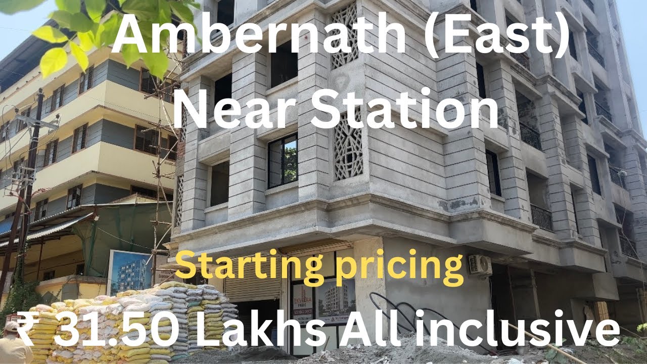 1bhk flat in Ambernath east ! near station! 2 bhk ! project in ambernath east