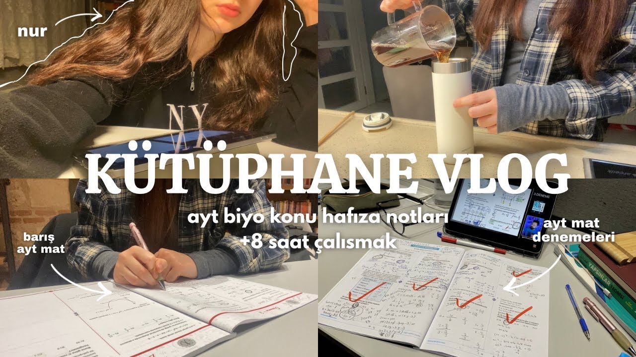  +95 net, tyt deneme,ayt biyo notları, kütüphane… #yks2026 