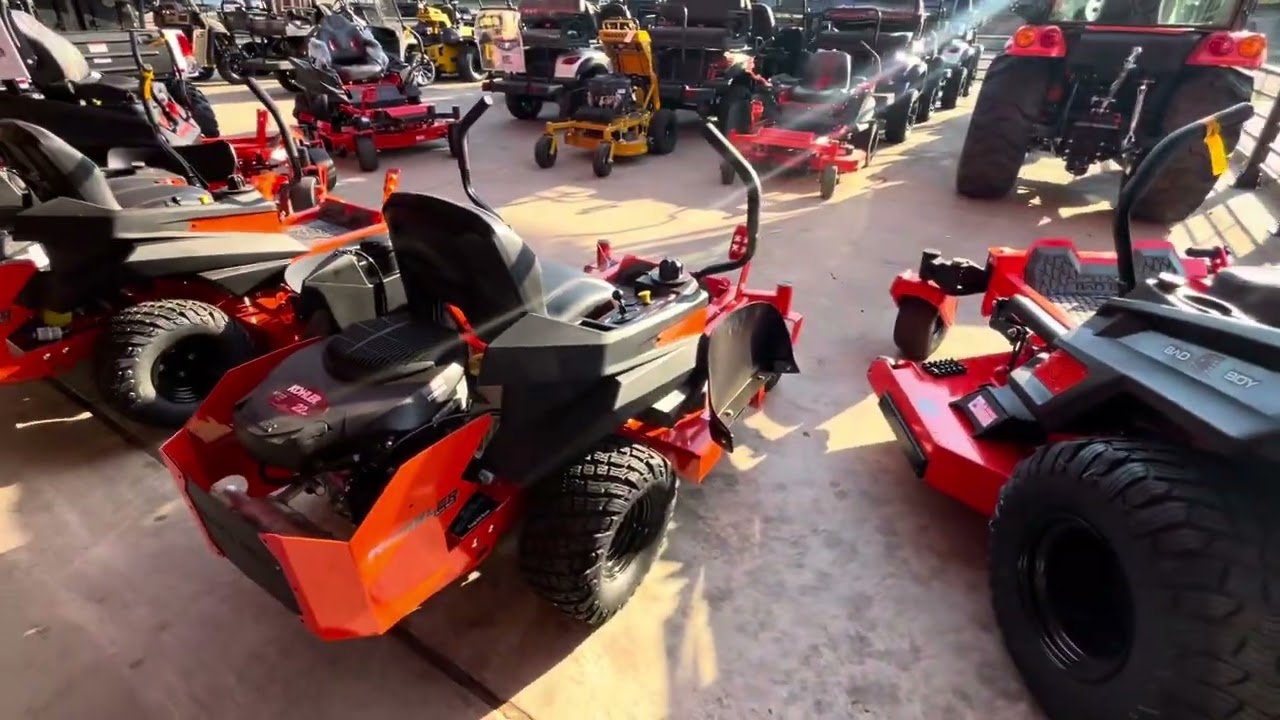 All New 2025 Bad Boy ZTR Mower Lineup MZ Rambler, Magnum, Zt Elite Part 1