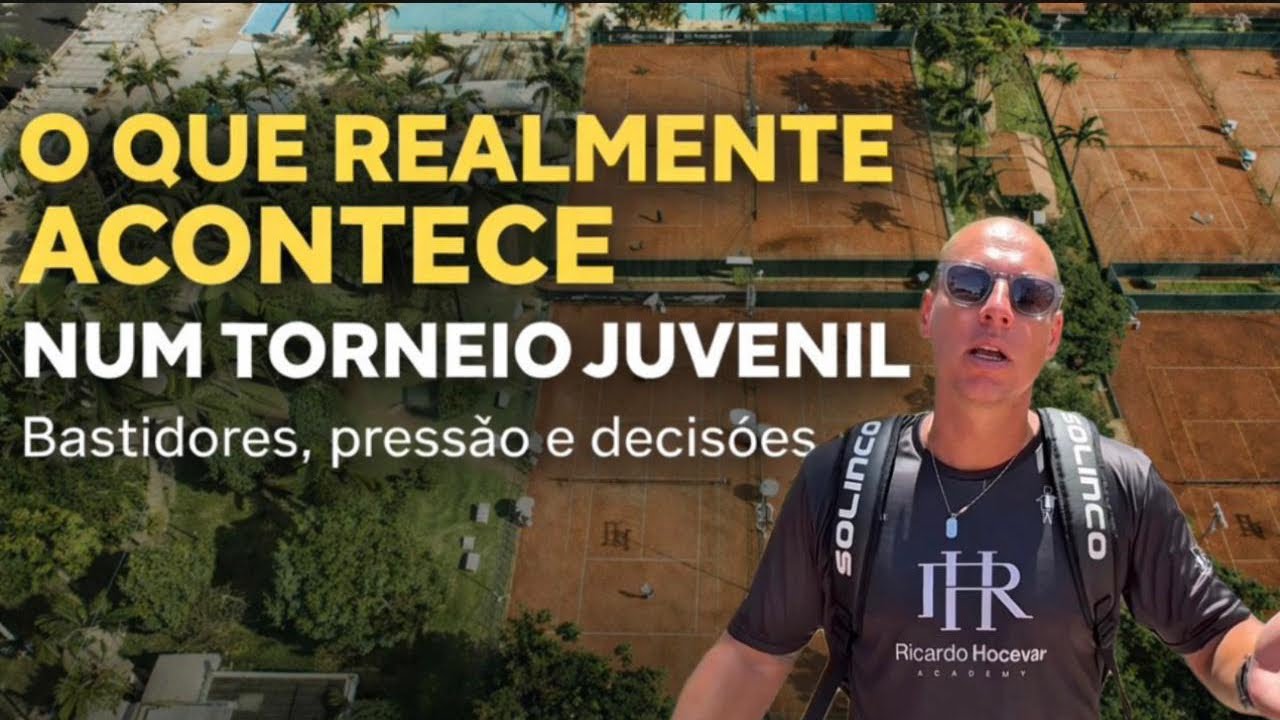 O que ninguém te mostra sobre um torneio de tênis juvenil 