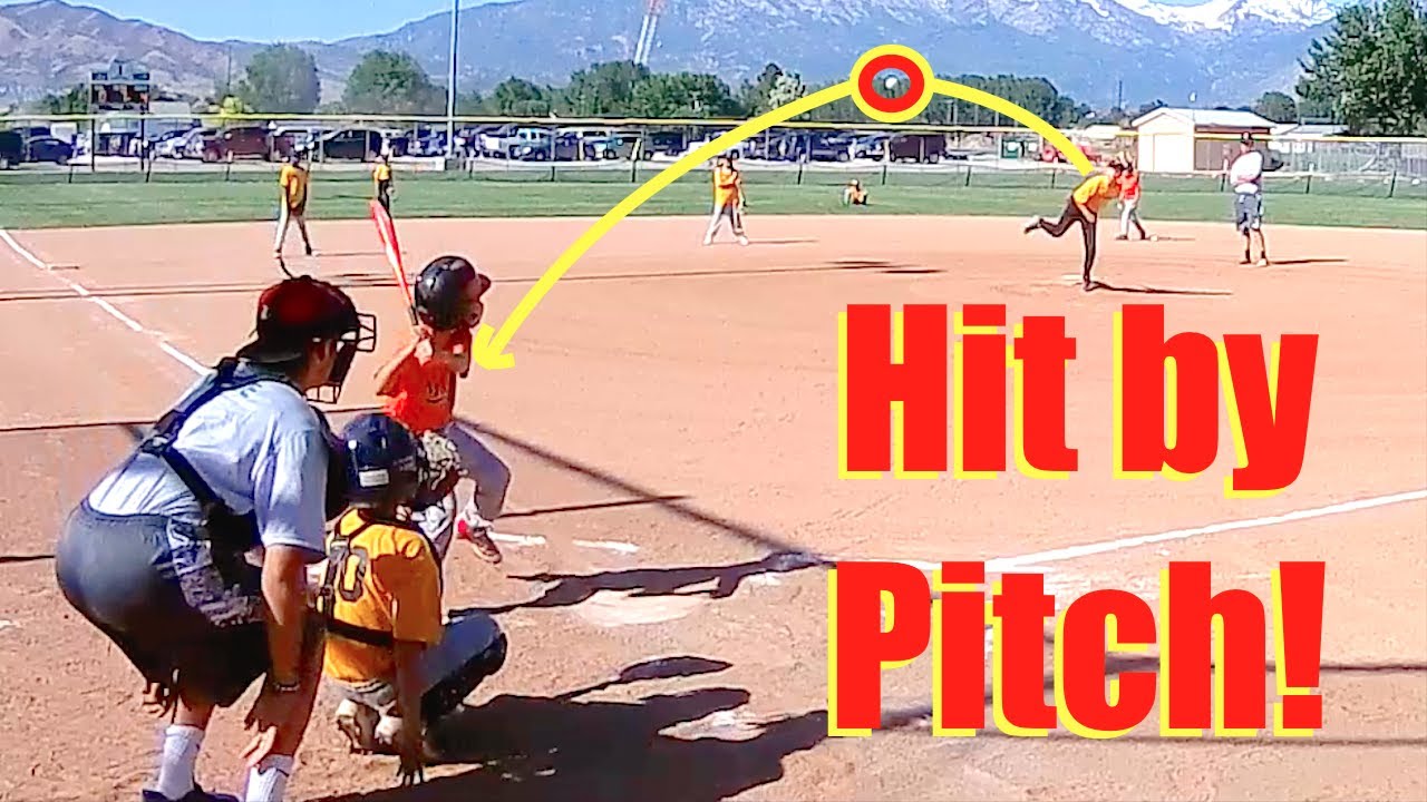 FIRST TIME GETTING HIT BY A PITCH! LITTLE LEAGUE BASEBALL PLAYOFFS