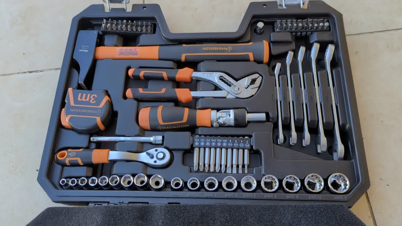 Malette à outils pour travaux - 95 pièces - Magnusson - L’avis de Julien - Client Brico Dépôt