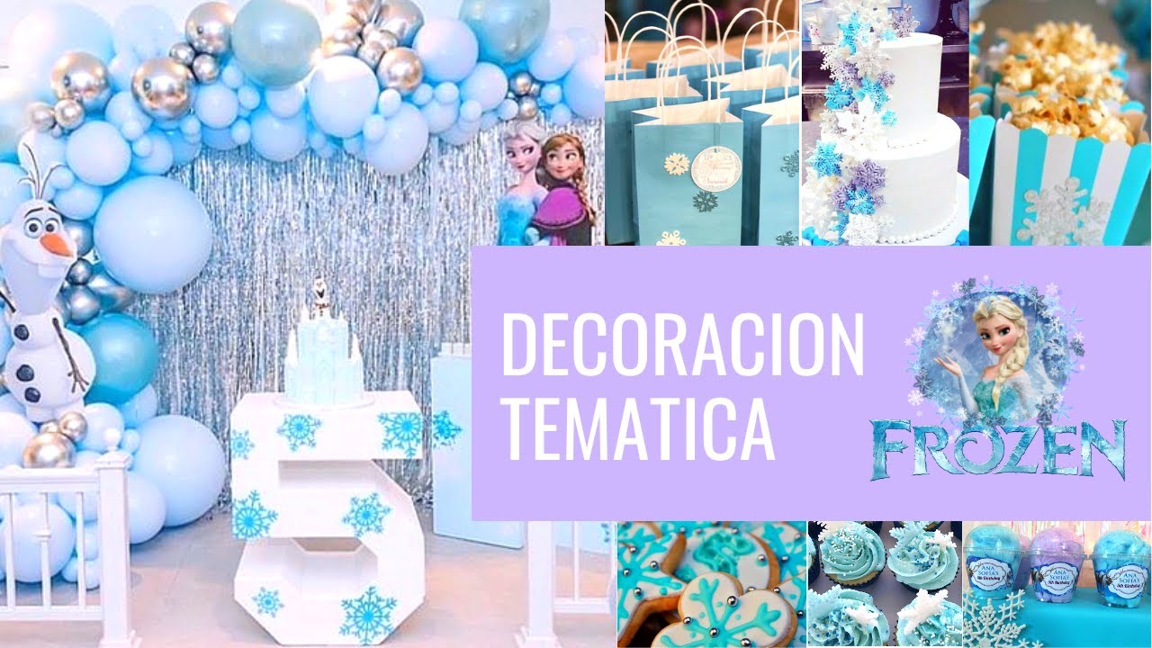Fiesta de Frozen //Ideas temáticas// Elsa y Ana