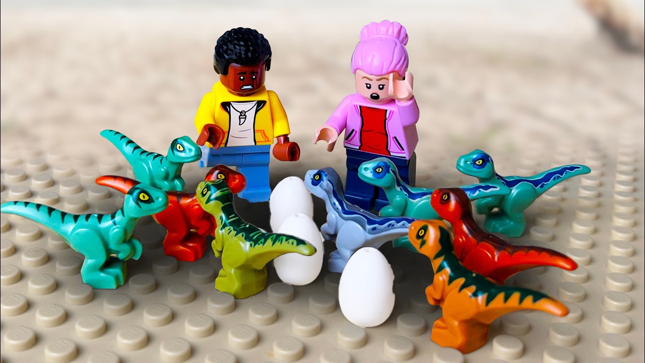 Dinosaurs | Baryonyx vs Triceratops | LEGO Jurassic World
