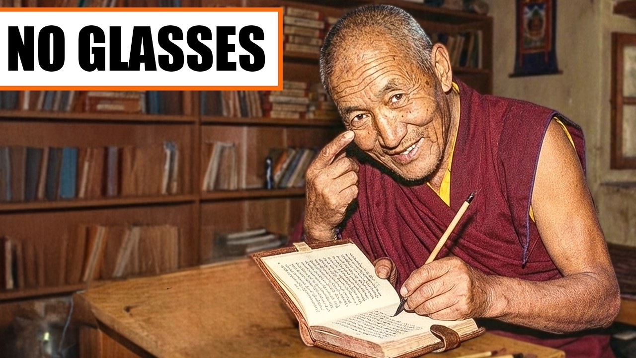 How Tibetan Monks Keep Perfect Vision After 50 Without Glasses