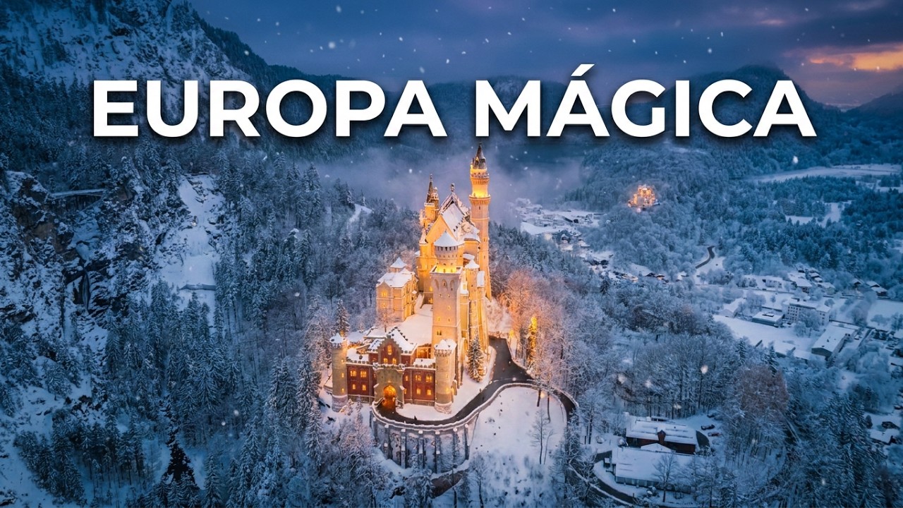 Los Lugares Más Hermosos de Europa en Invierno | Guía de Viaje en 4K