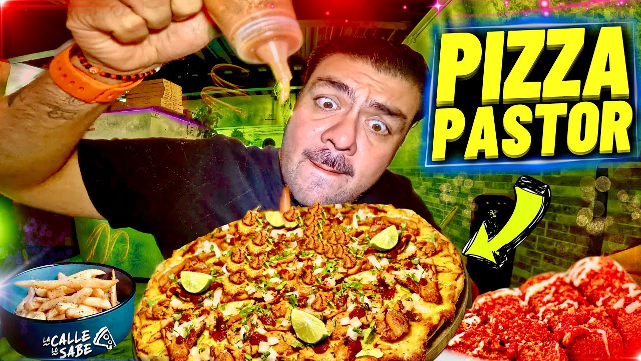 as&iacute; es la PIZZA de PASTOR y BARBACOA que reuni&oacute; los mejores TACOS CALLEJEROS