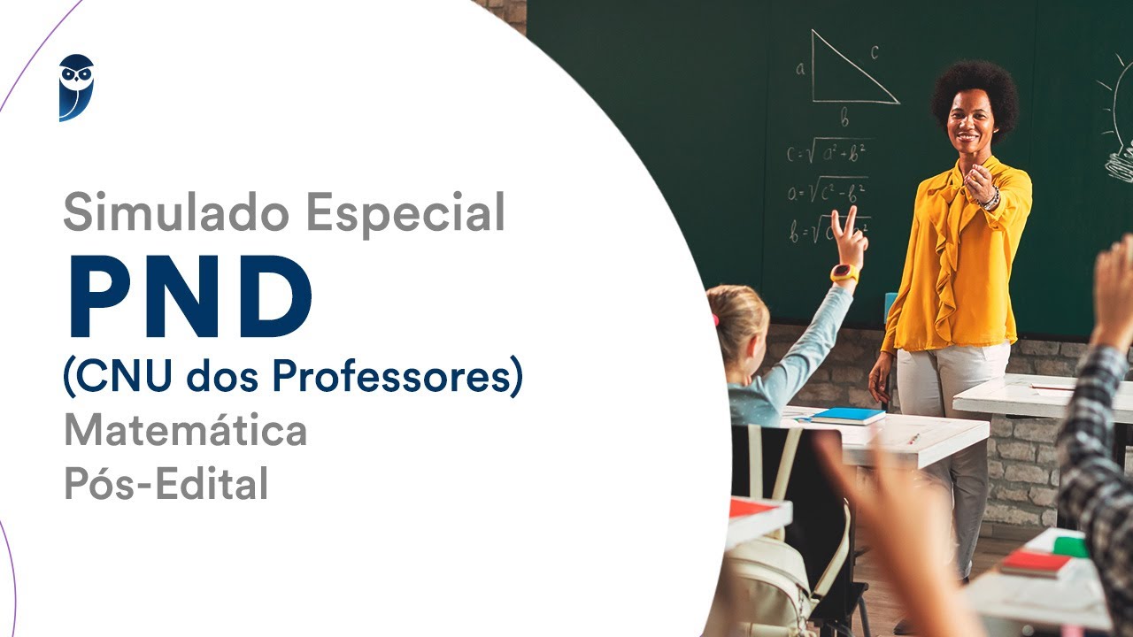 Simulado Especial PND CNU dos Professores – Matemática - Pós-Edital - Correção